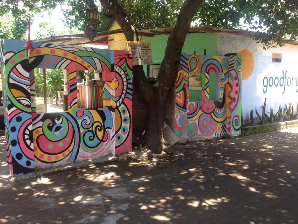 Good For Ya Knee Hostel & Bungalows (Adults Only) Gili Trawangan Exterior foto